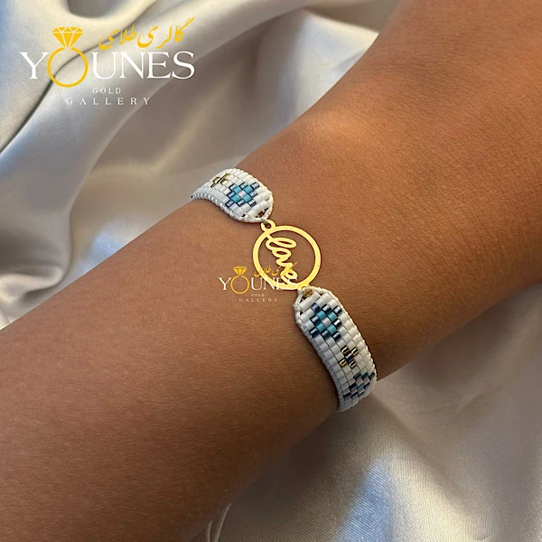 دستبند میوکی لاو طلا